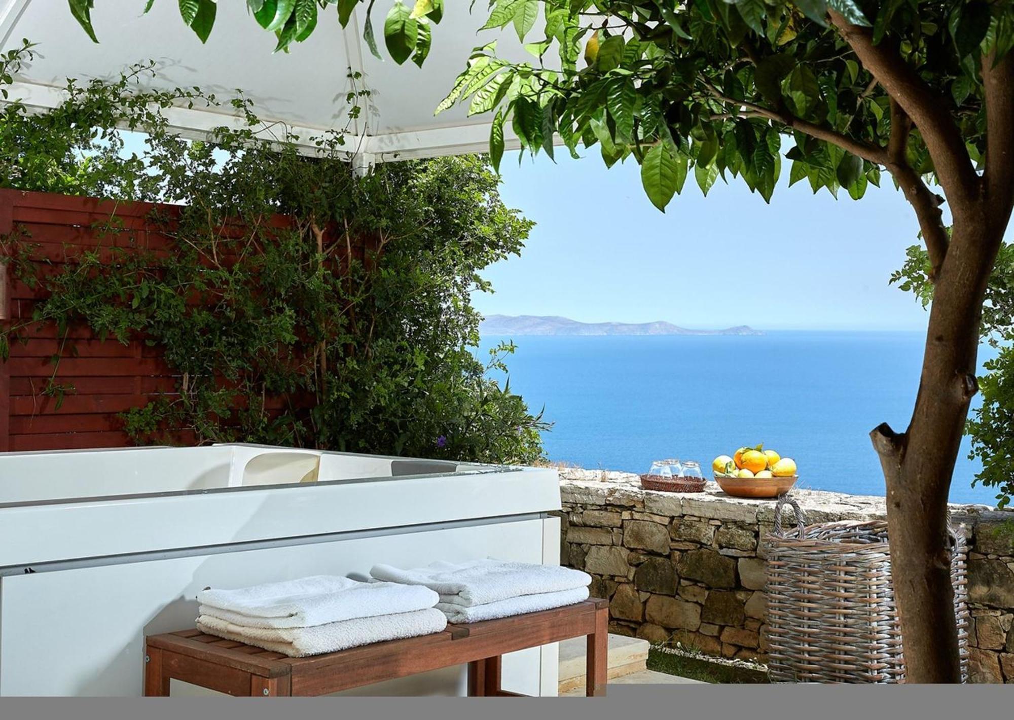 Villa Vollard With Amazing View Pool Iraklio Eksteriør bilde