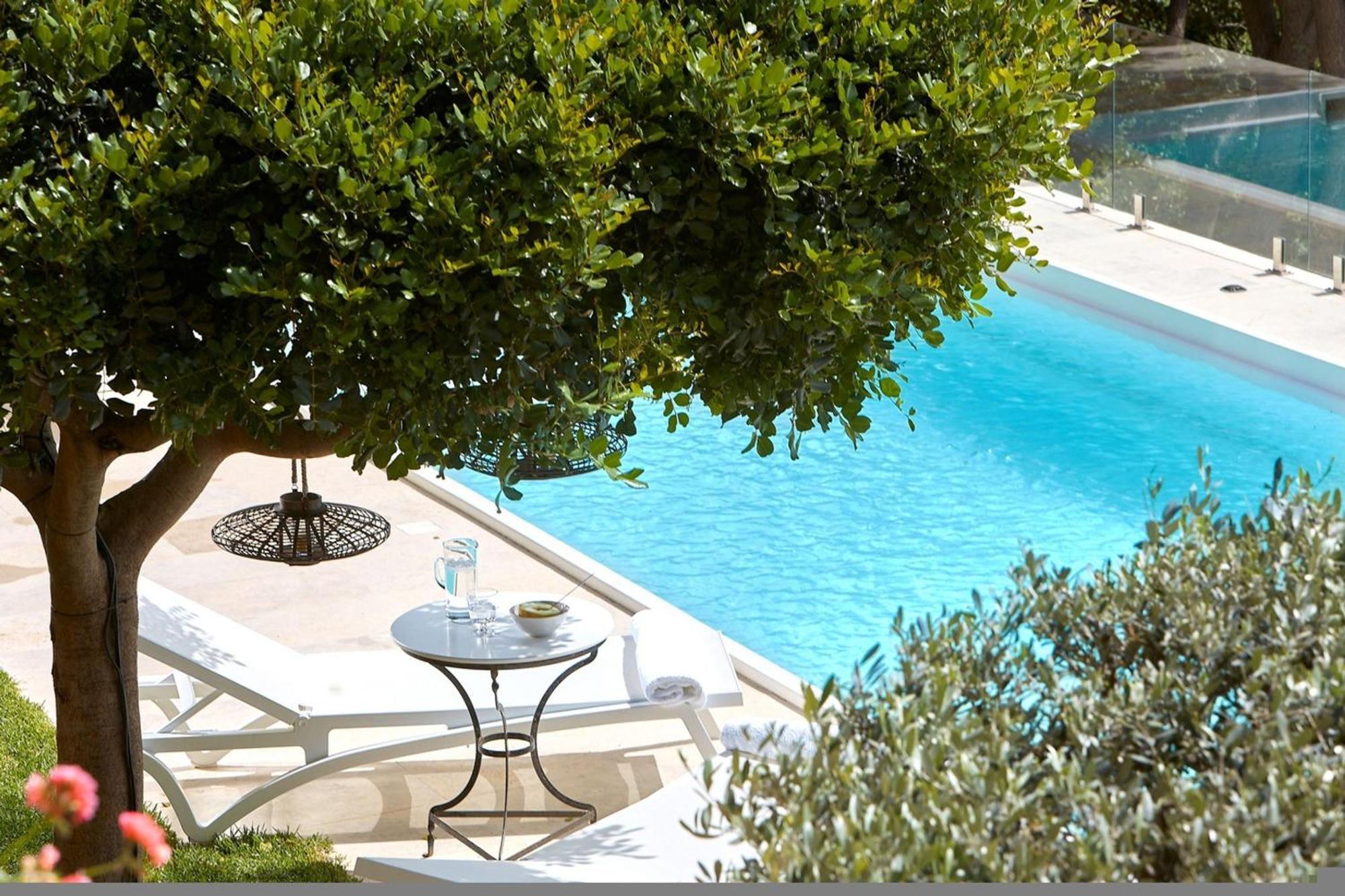 Villa Vollard With Amazing View Pool Iraklio Eksteriør bilde