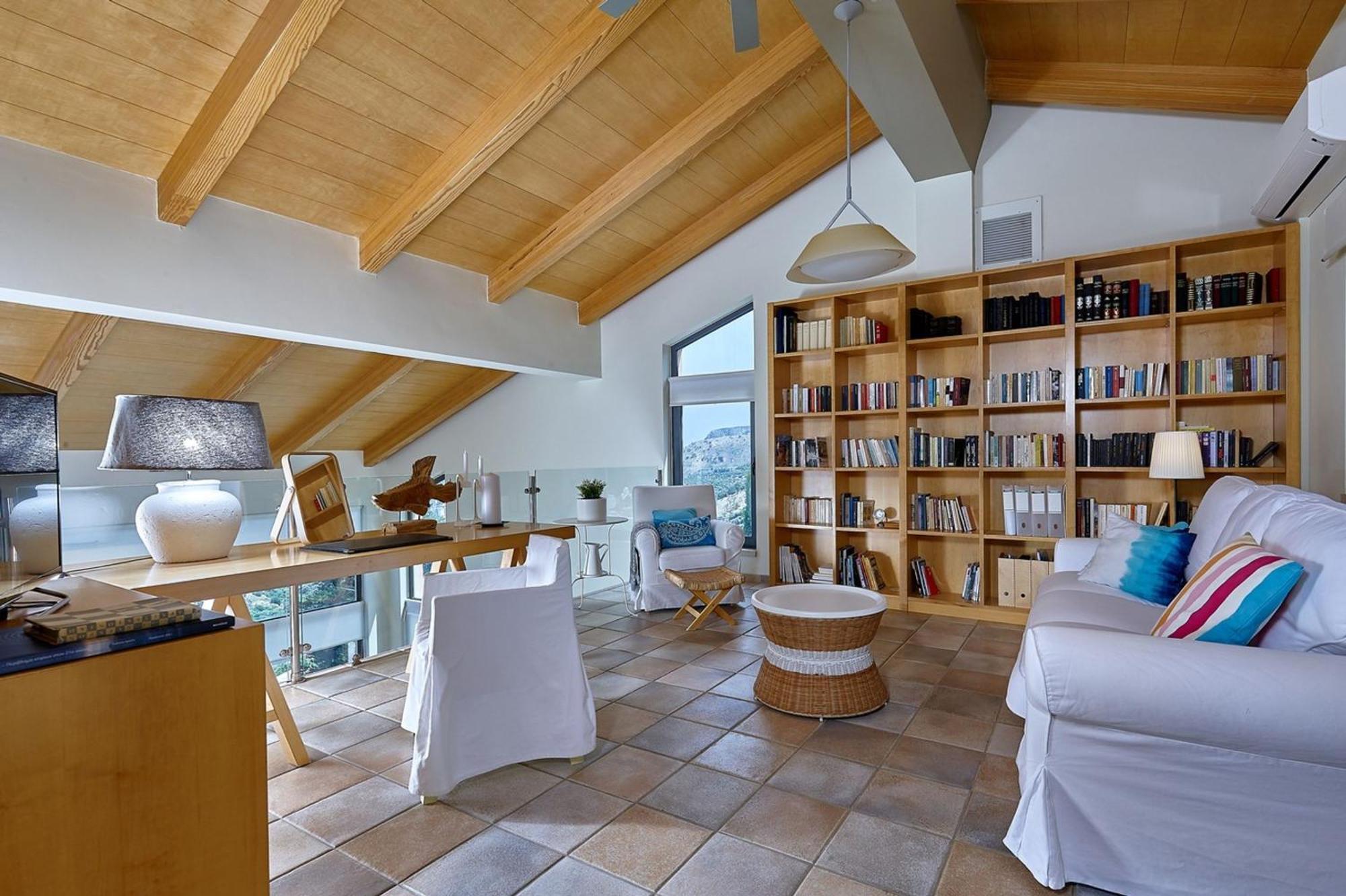 Villa Vollard With Amazing View Pool Iraklio Eksteriør bilde