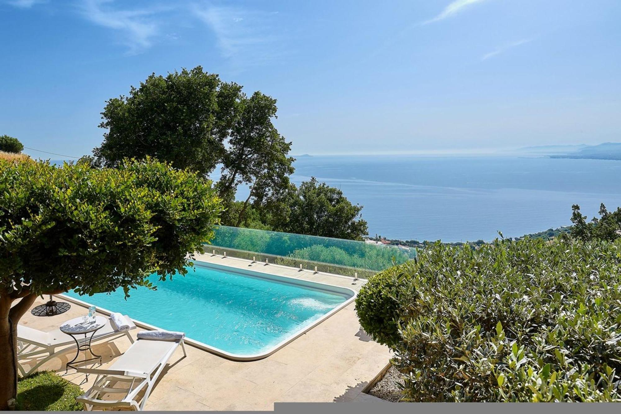 Villa Vollard With Amazing View Pool Iraklio Eksteriør bilde