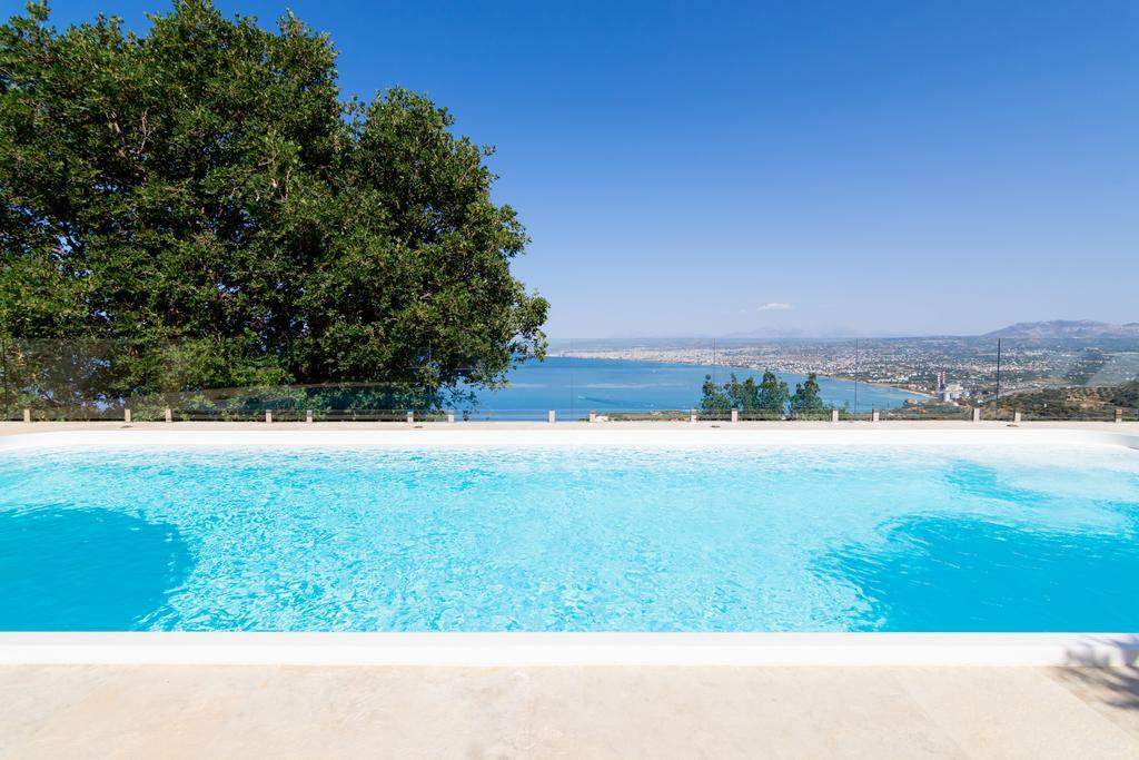 Villa Vollard With Amazing View Pool Iraklio Fasiliteter bilde