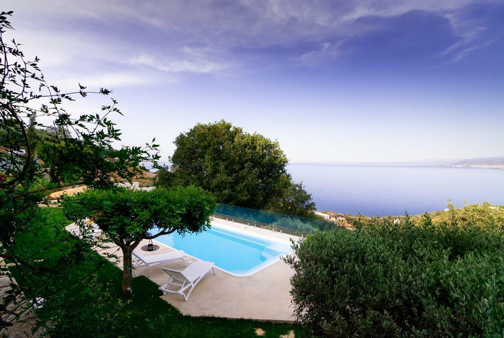 Villa Vollard With Amazing View Pool Iraklio Fasiliteter bilde